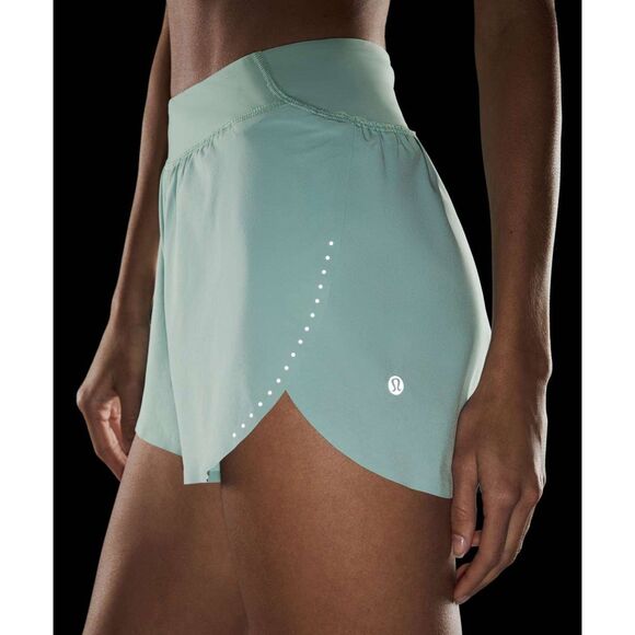 Lululemon Fast and Free High-Rise Classic-Fit Short 3" *Sea Water - Picture 8 of 10